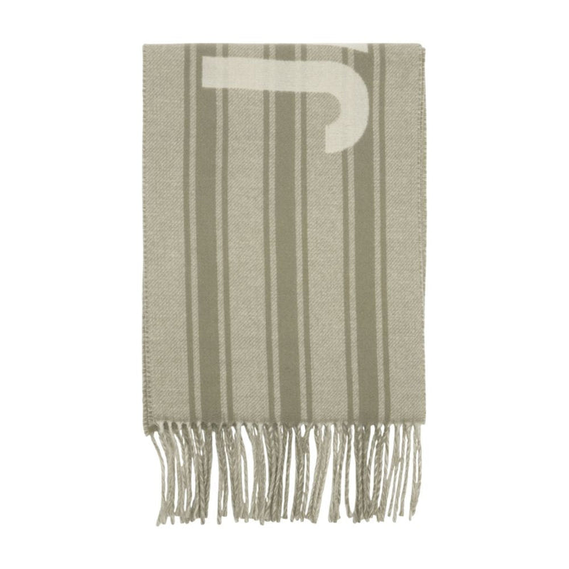 Jacquemus Scarf — Beige Wool Scarfs