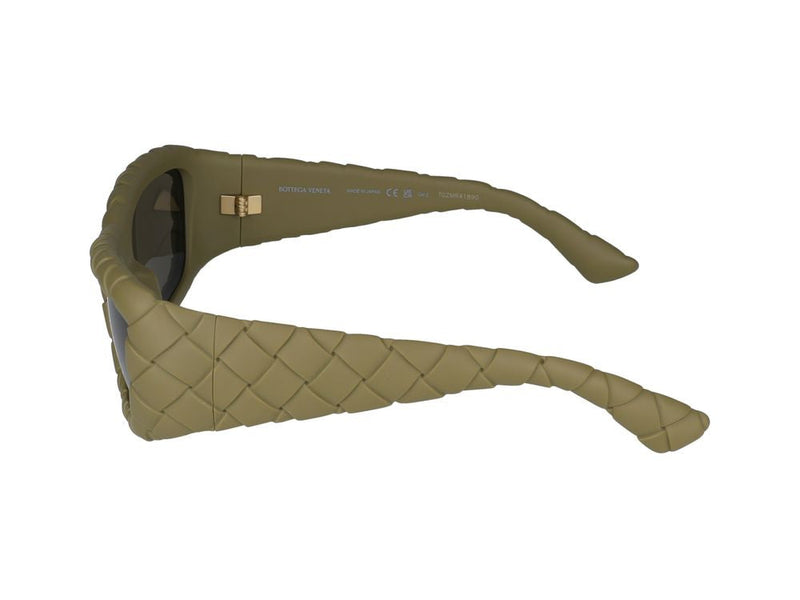 Bottega Veneta Bv1303s Sunglasses — Green Injected