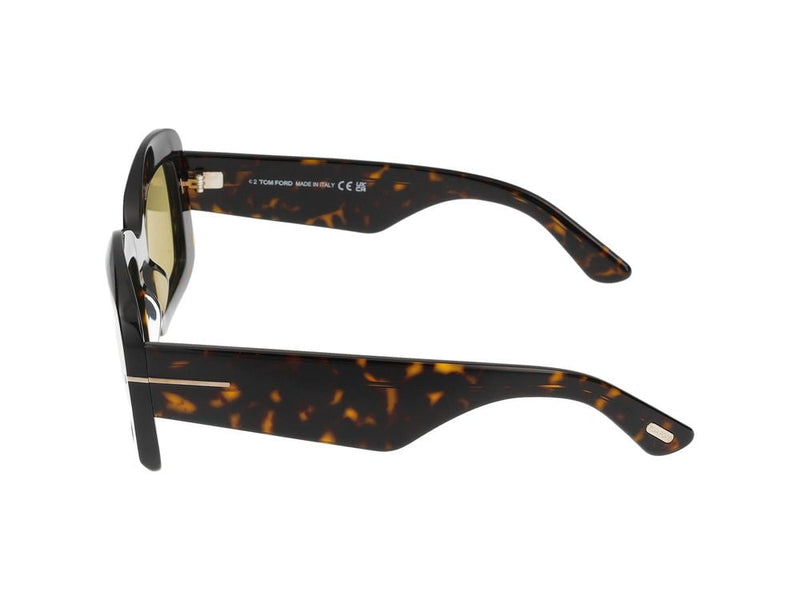 Tom Ford Ft1218 Injected Tortoiseshell Sunglasses —