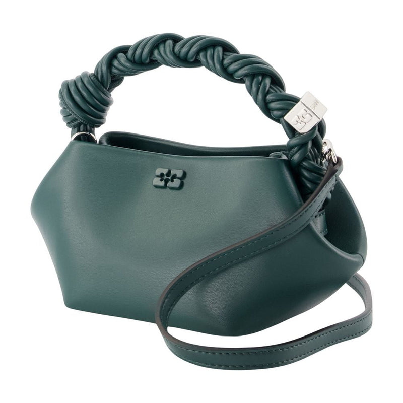 Ganni Shoulder Bag — Green Synthetic