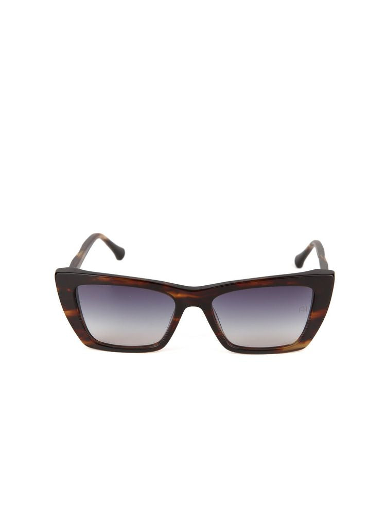 Ana Hickmann Ah9517 Tortoise Acetate Cat-Eye Sunglasses —