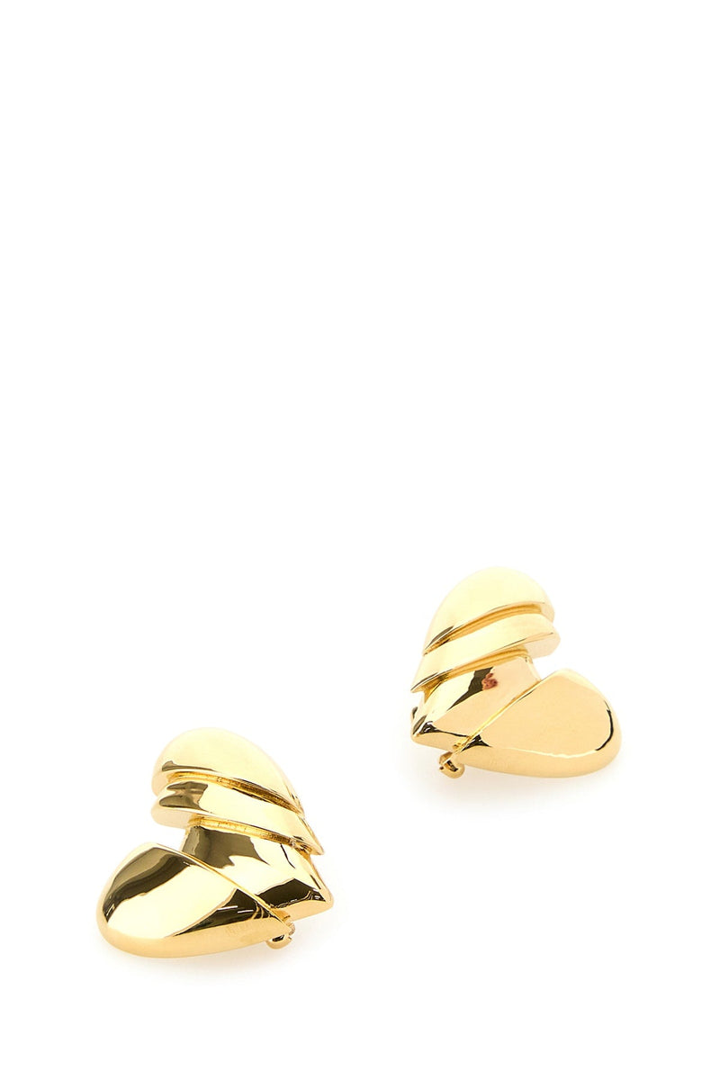 Amina Muaddi Earrings — Gold