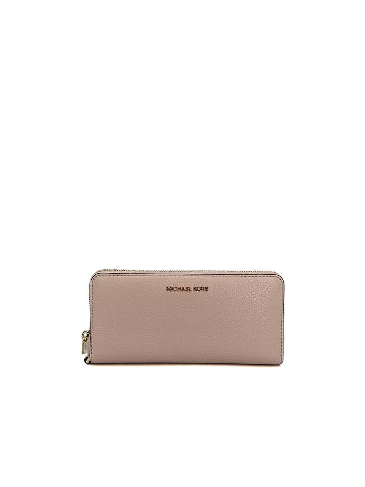 Michael Kors Leather Continental Wallet — Pink