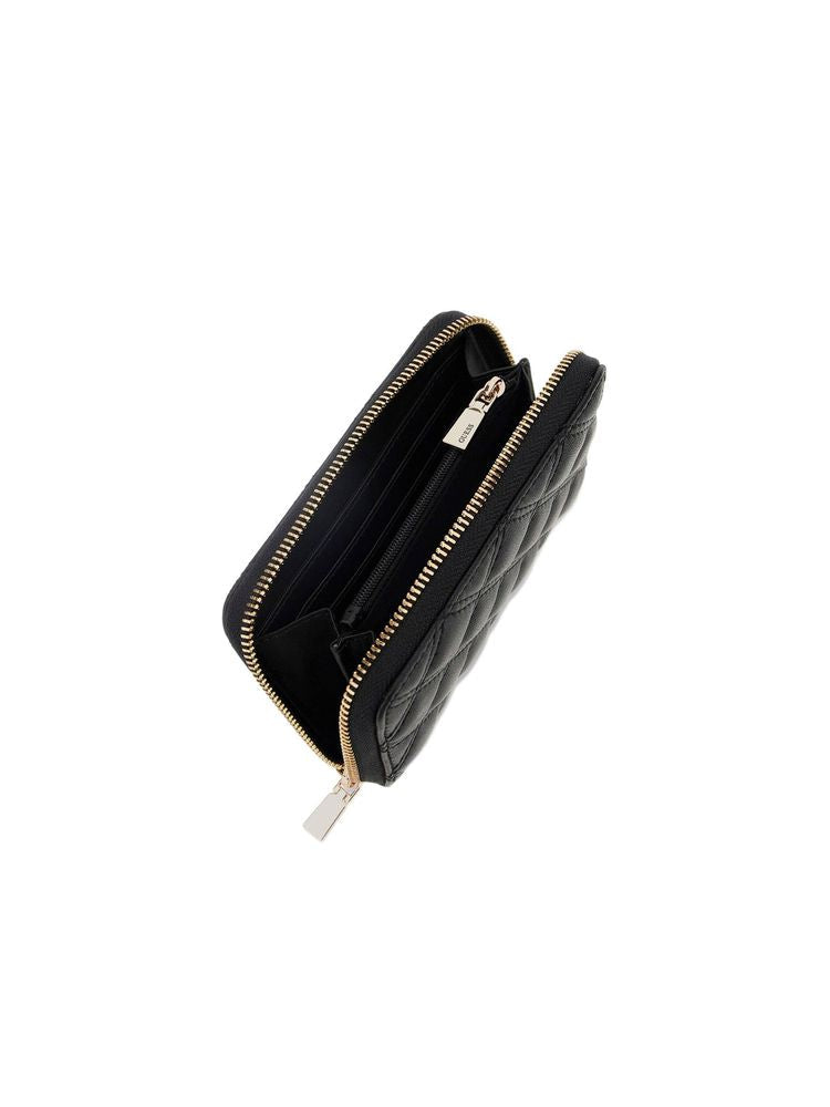 Guess Giully Ii Wallet — Black Polyurethane