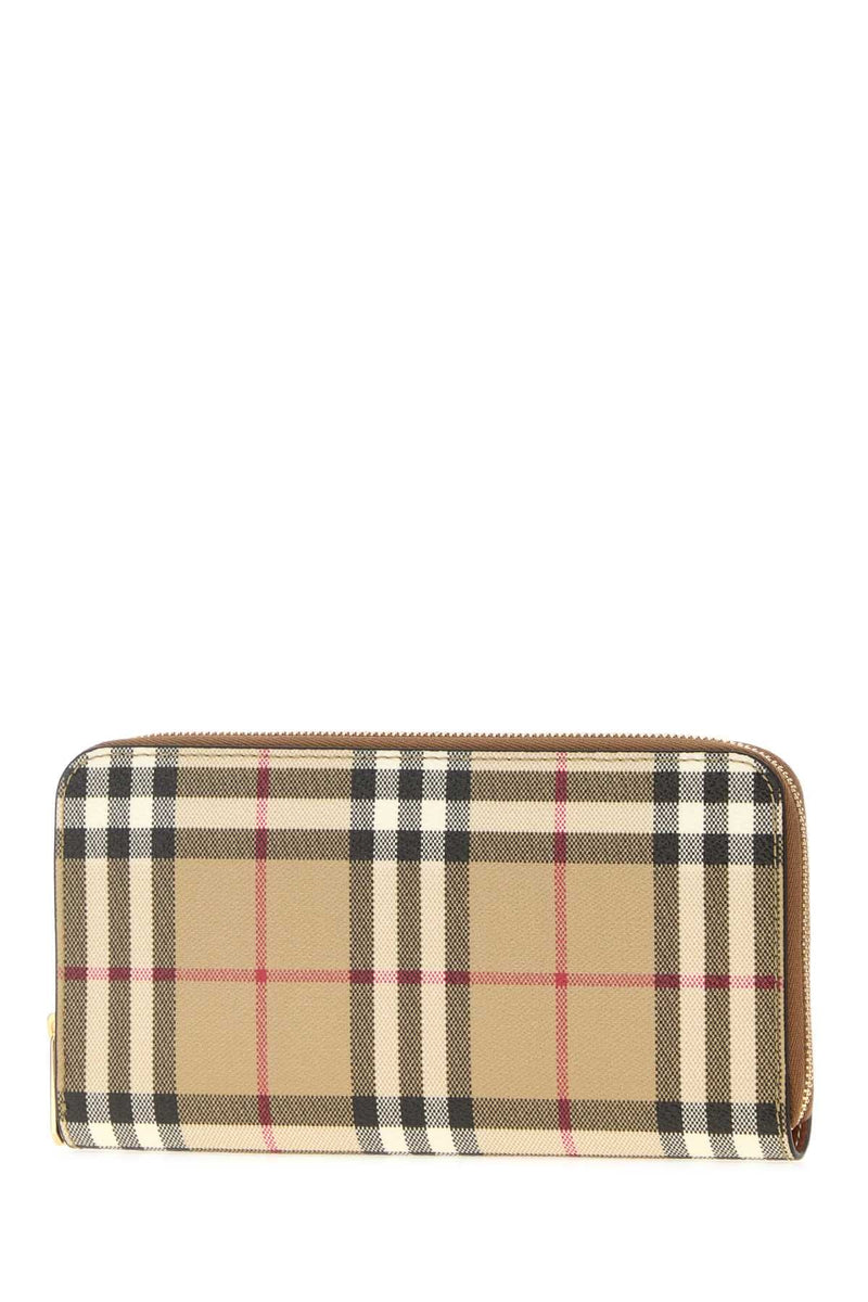 Burberry Elmore Wallet — Beige