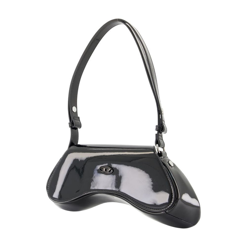 Diesel Play Shoulder Bag — Black Faux_leather