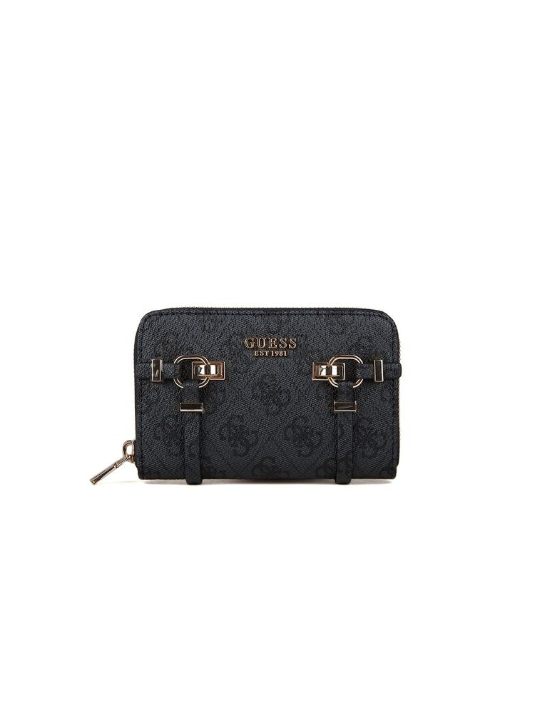 Guess Leona Wallet — Black Polyurethane
