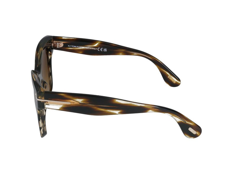 Tom Ford Ft1217 Sunglasses — Tortoiseshell Injected