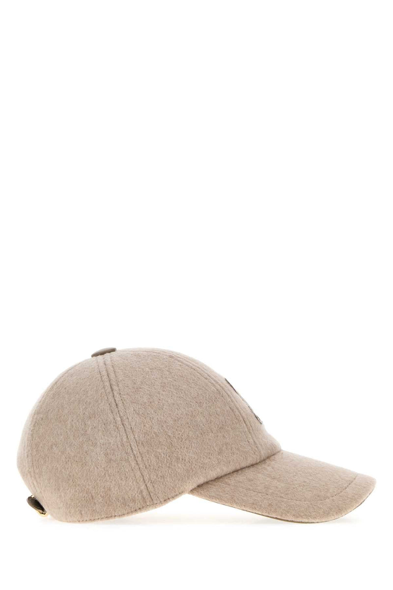 Max Mara Mxaordine Baseball Cap — Beige Caps