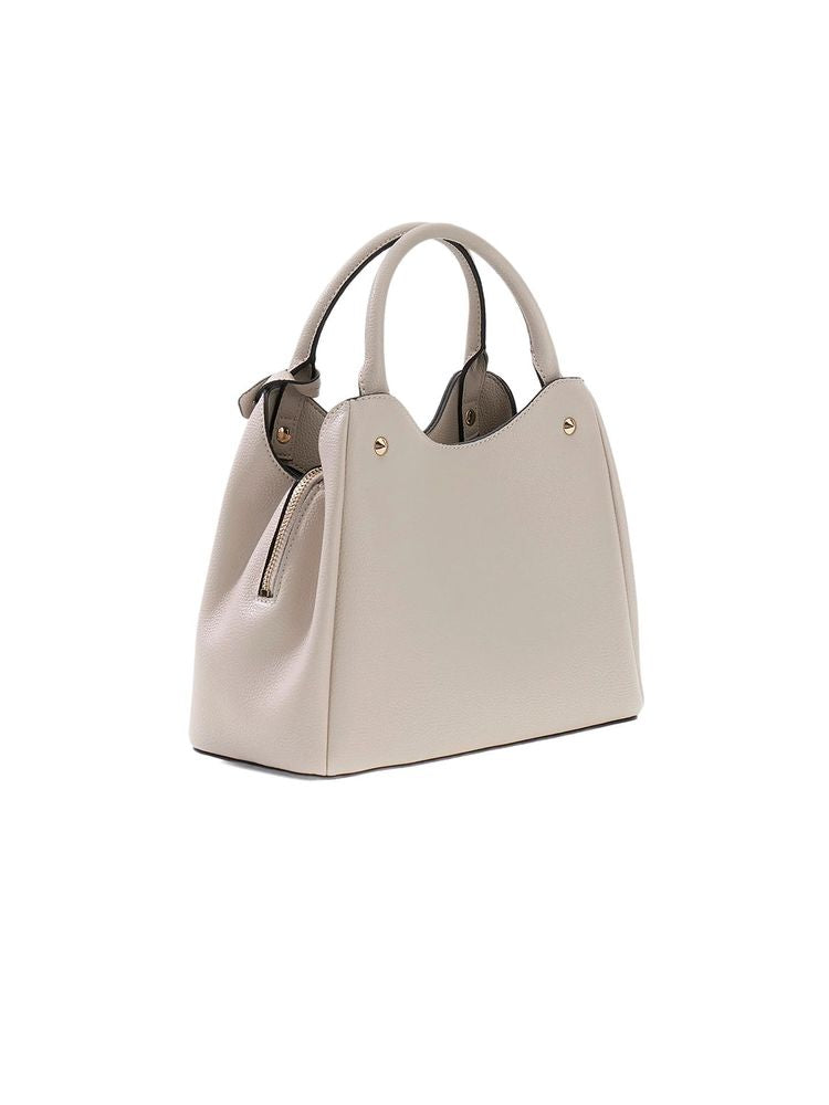 Guess Meridian Ii Hobo Bag — Taupe Polyurethane