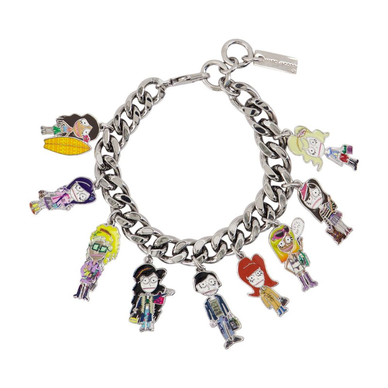 Marc Jacobs Charm Bracelet — Silver Metal Bracelets