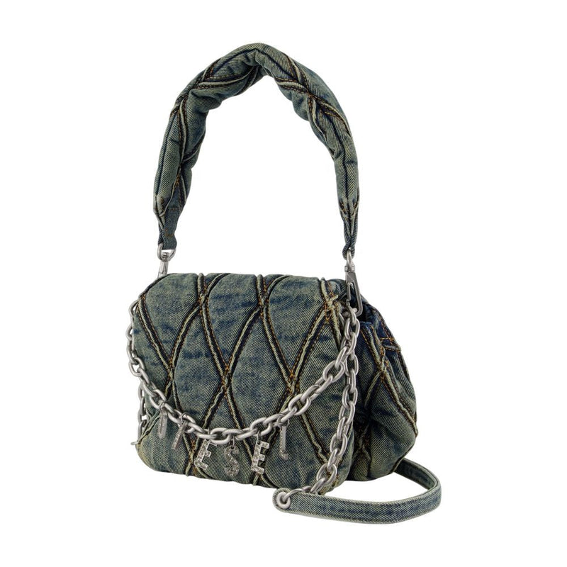 Diesel Shoulder Bag — Gray Cotton