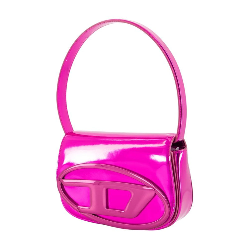 Diesel 1dr Shoulder Bag — Pink Calfskin