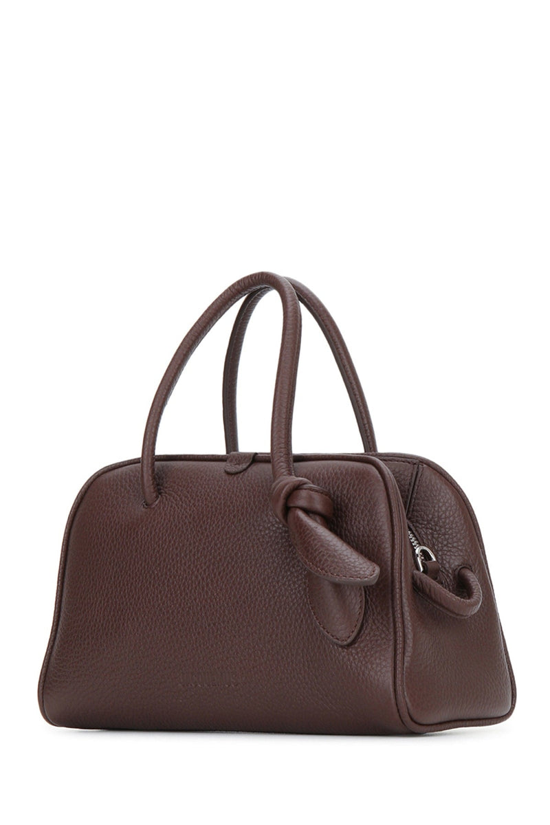 Jacquemus Petit Top Handle Bag — Brown