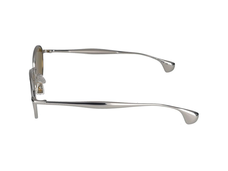 Bottega Veneta Bv1396s Metal Round Sunglasses — Brown