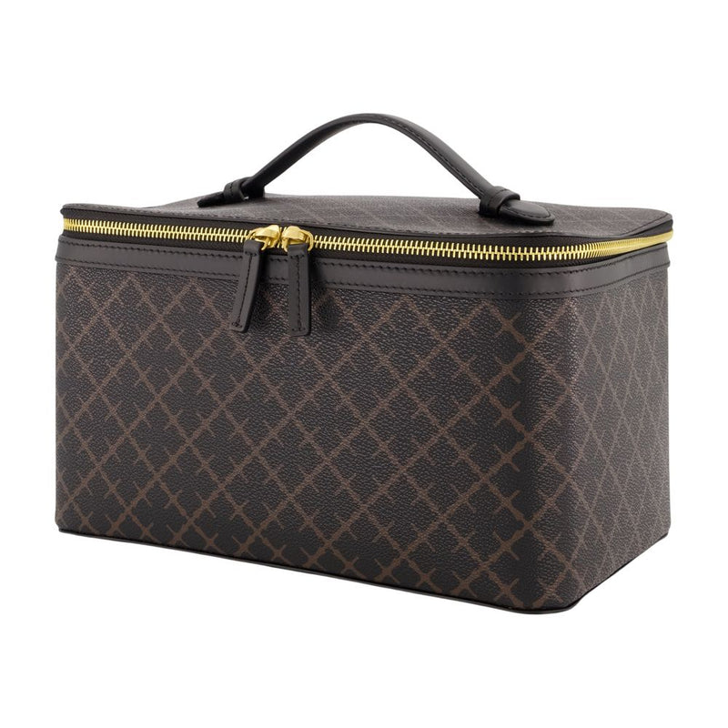 By Malene Birger Bae Cosmetic Case — Brown Synthetic Bag
