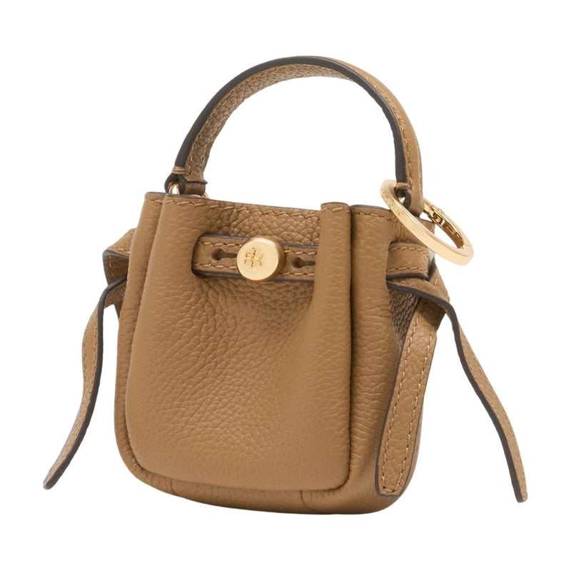 Tory Burch Romy Bucket Bag — Beige Cowhide