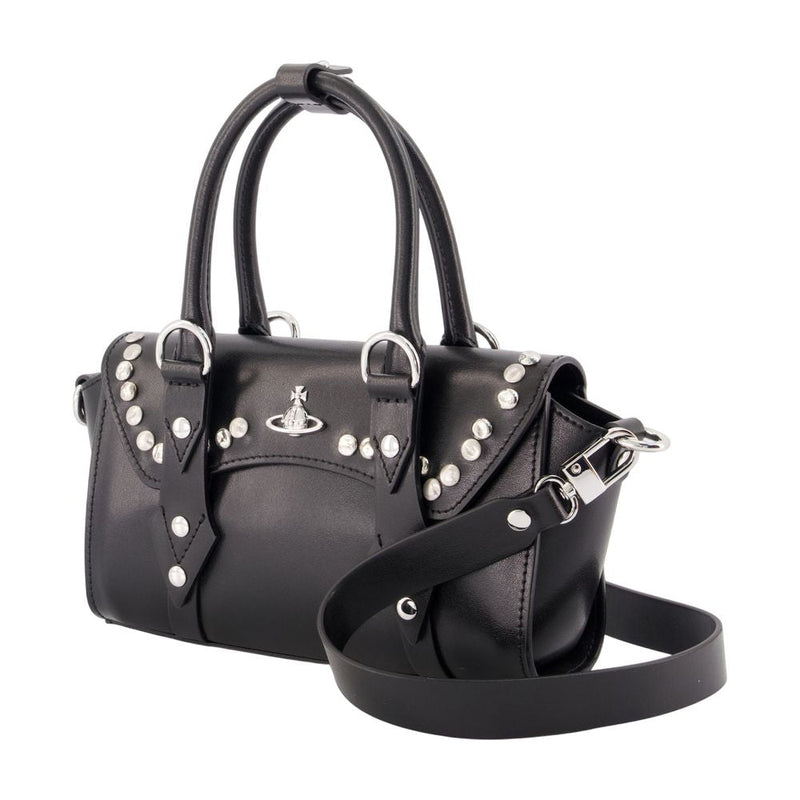 Vivienne Westwood Crossbody Bag — Black Calfskin