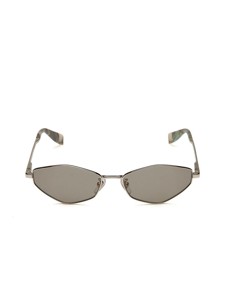 Furla Sfub17 Metal Aviator Sunglasses — Gold