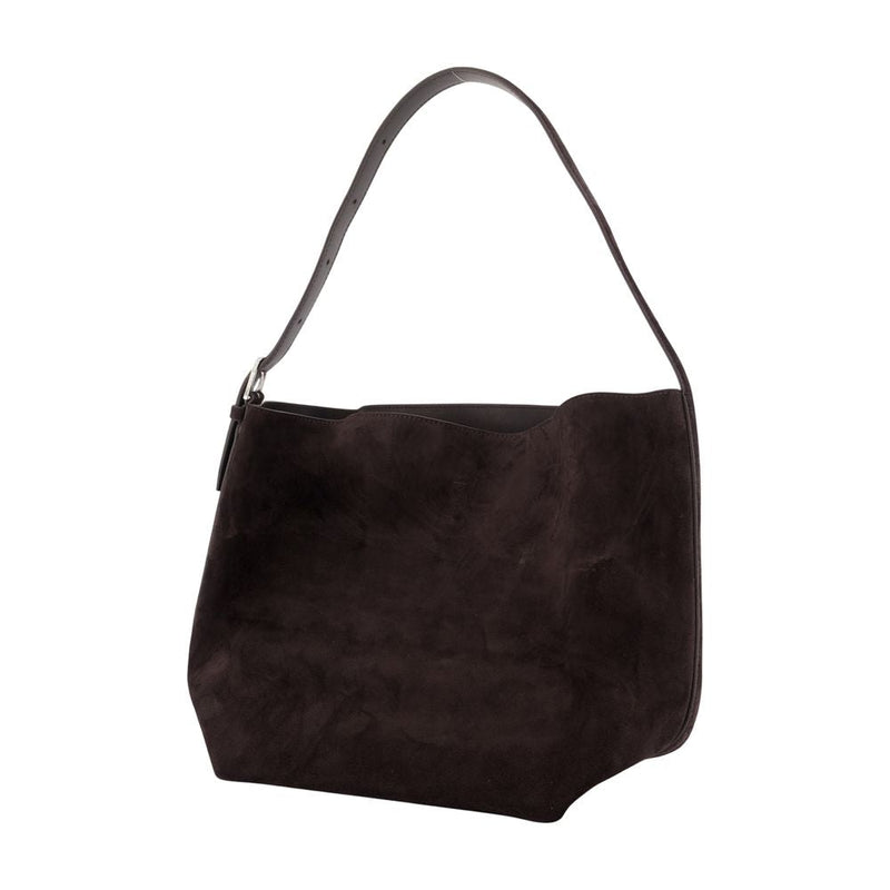 Toteme Shoulder Bag — Brown Calfskin