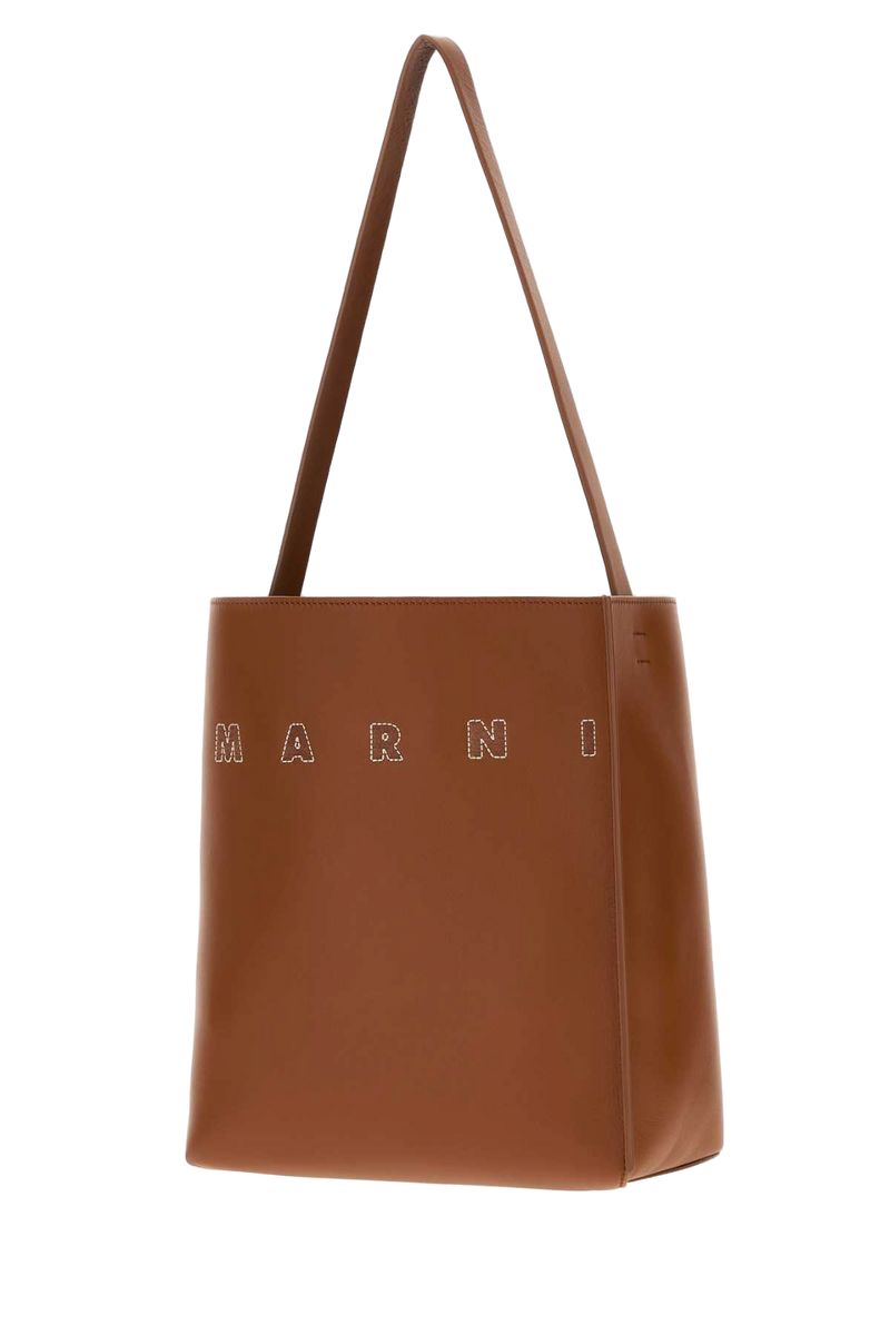 Marni Museo Hobo Bag — Brown