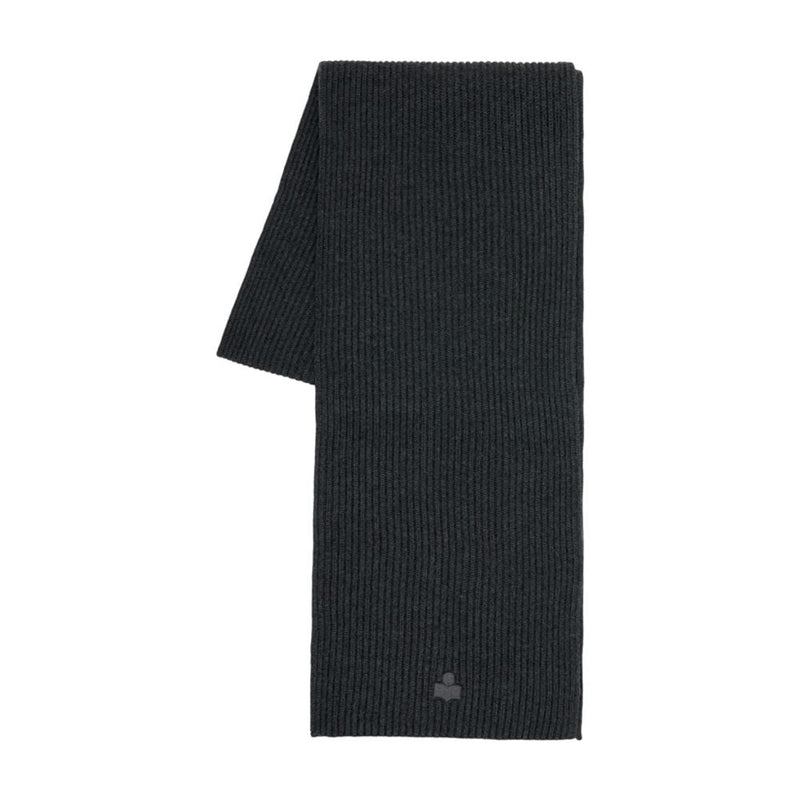 Isabel Marant Scarf — Gray Cotton Scarfs