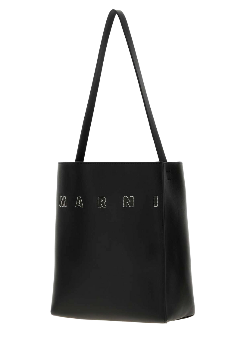 Marni Hobo Tote Bag — Black