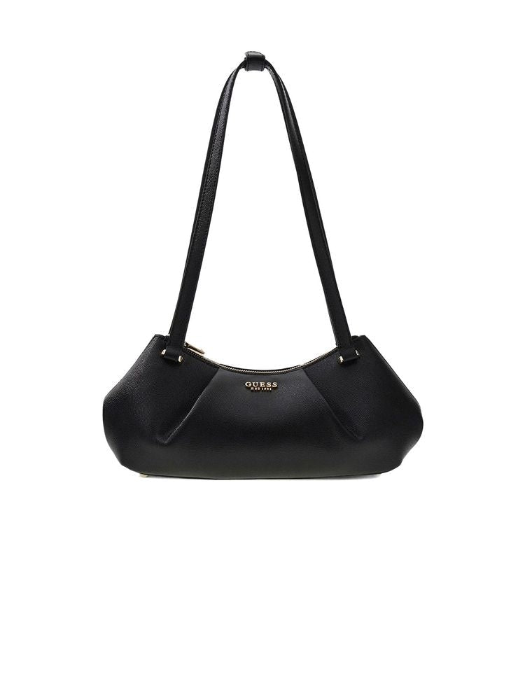Guess Shoulder Bag — Black Polyurethane