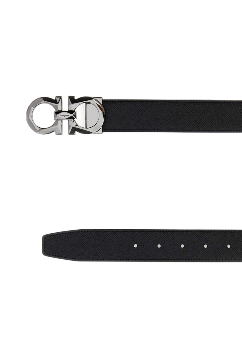 Ferragamo Nerotmoro Belt — Black