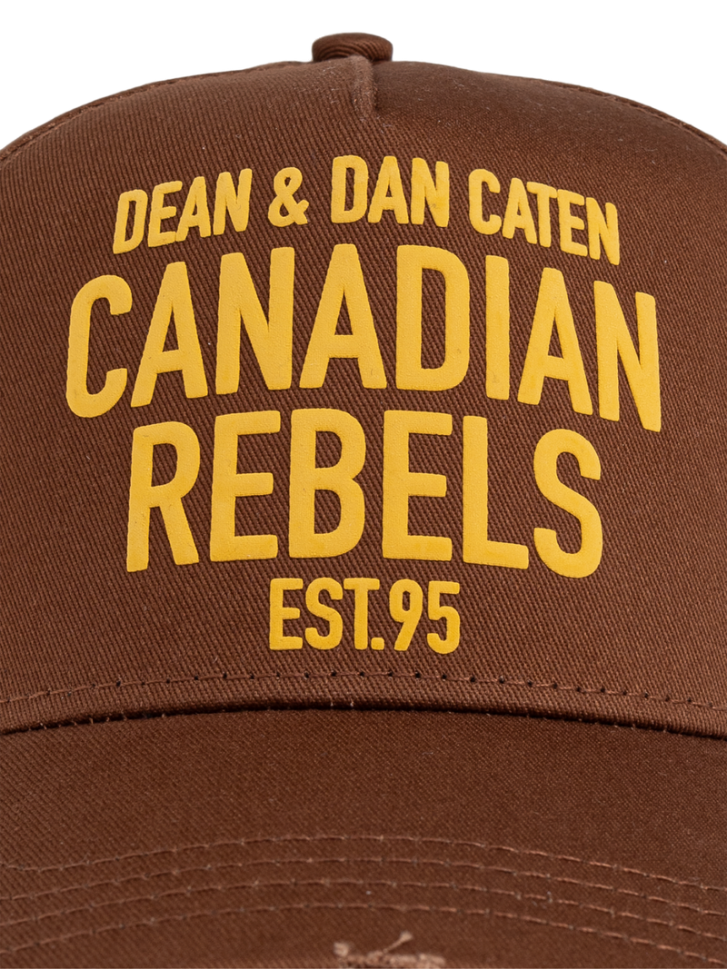 Dsquared2 Bcm096505c000015087 Baseball Cap — Brown Cotton Caps