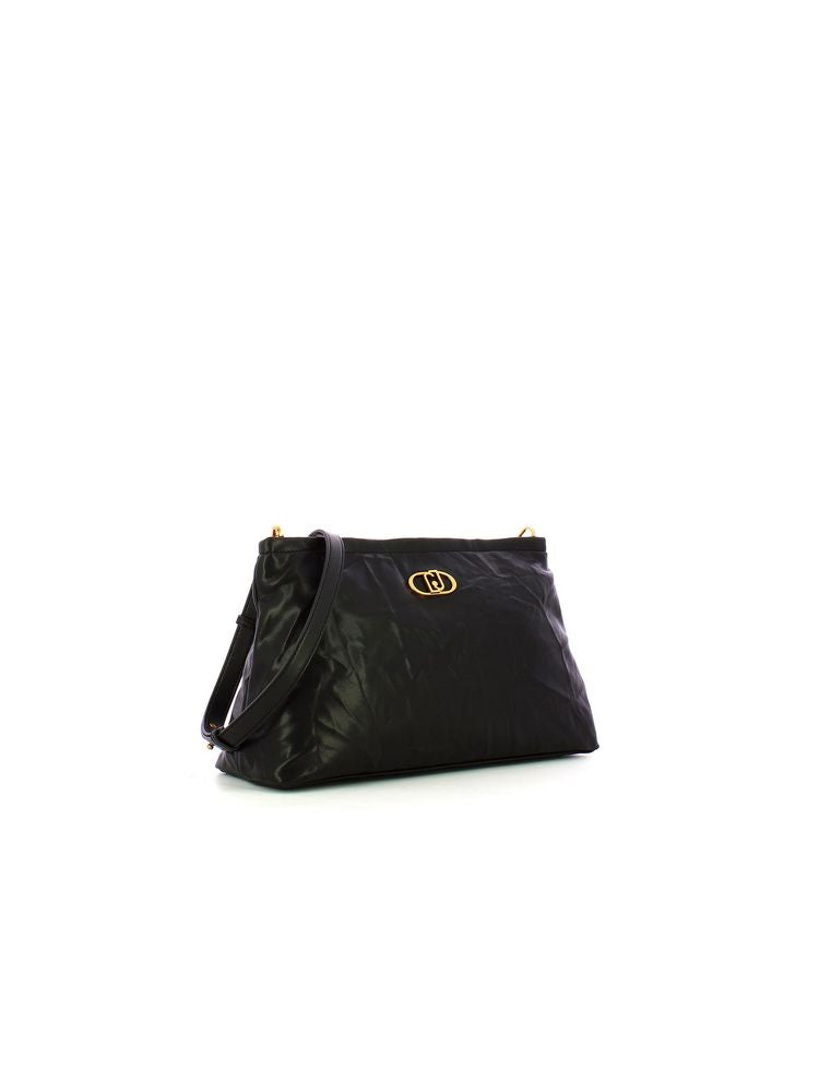 Liu Jo Polyurethane Clutch — Black