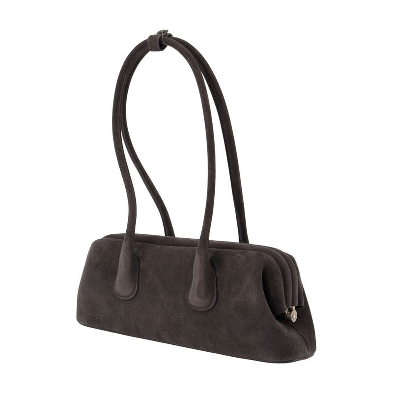 Osoi Shoulder Bag — Gray Cowhide