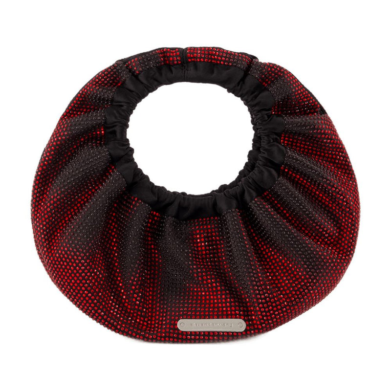 Alexander Wang Beaded Geometric Top Handle Bag — Red Synthetic
