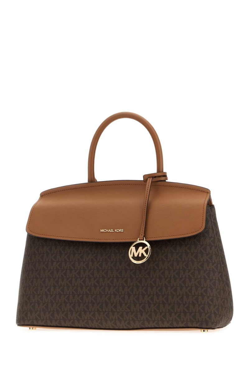 Michael By Kors Hamilton Top Handle Bag — Brown