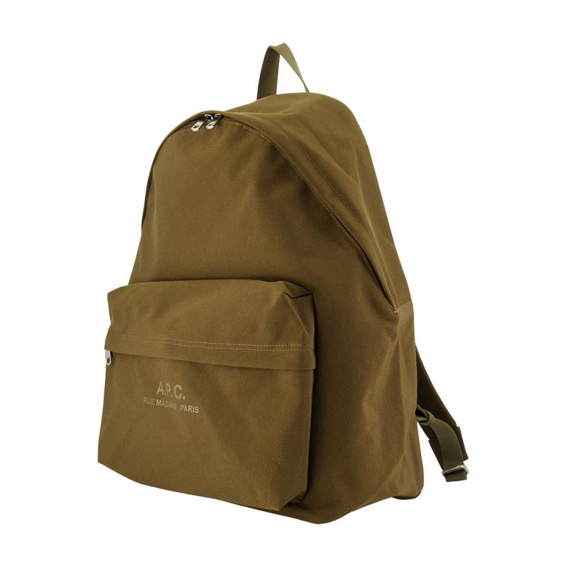 A.p.c. Backstage Backpack — Khaki Synthetic