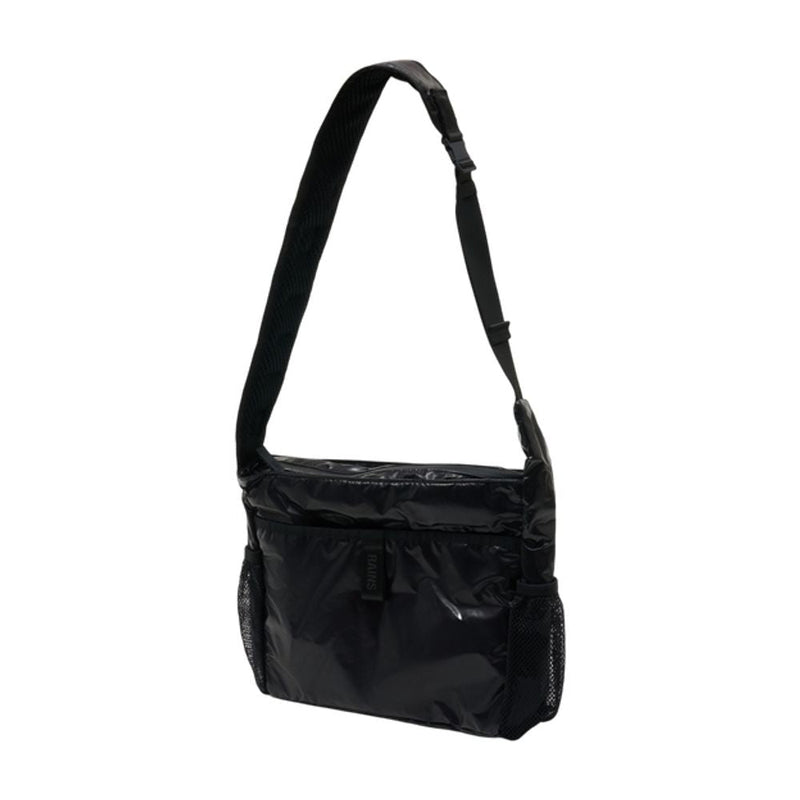 Rains Sibu Messenger W3 Crossbody Bag — Black Synthetic