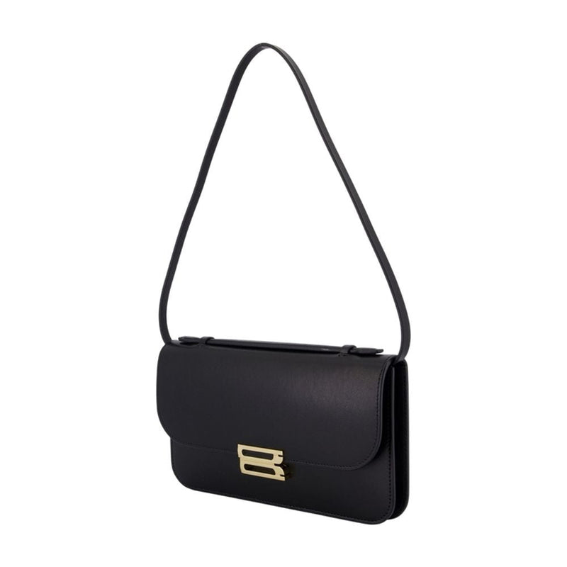 Victoria Beckham Shoulder Bag — Black Calfskin