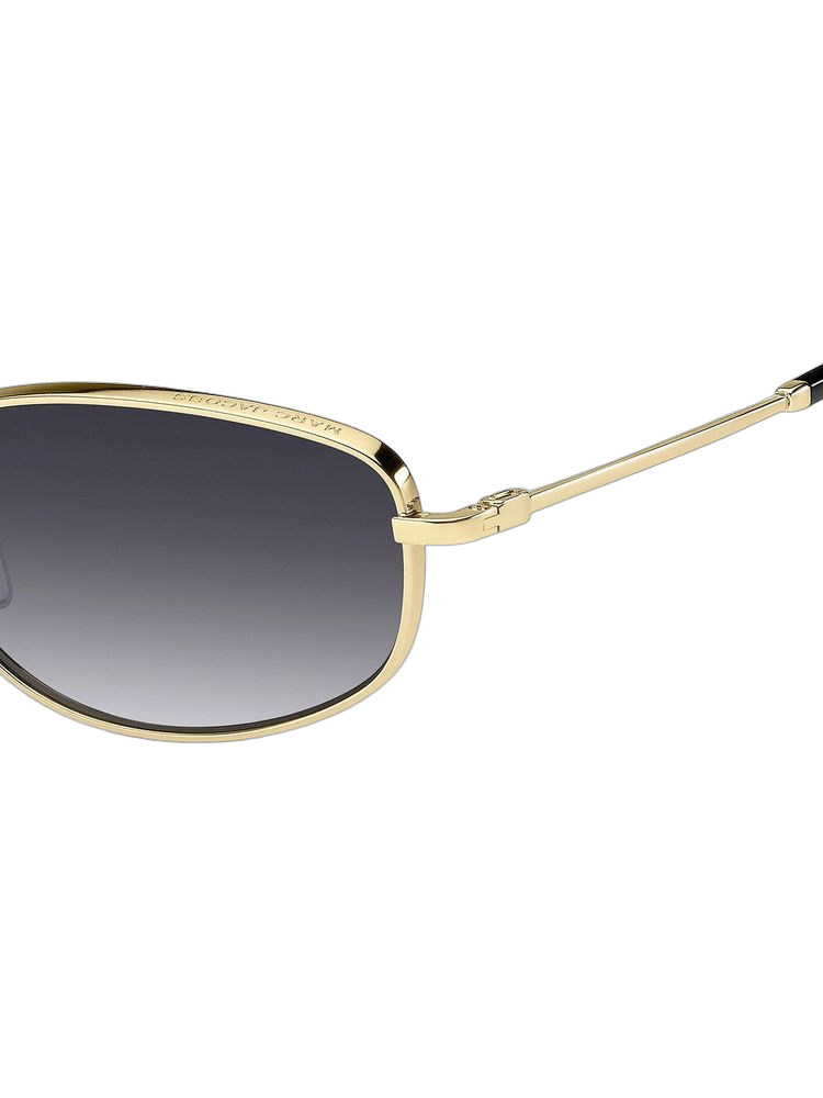 Marc Jacobs Metal Frame Sunglasses — Gold