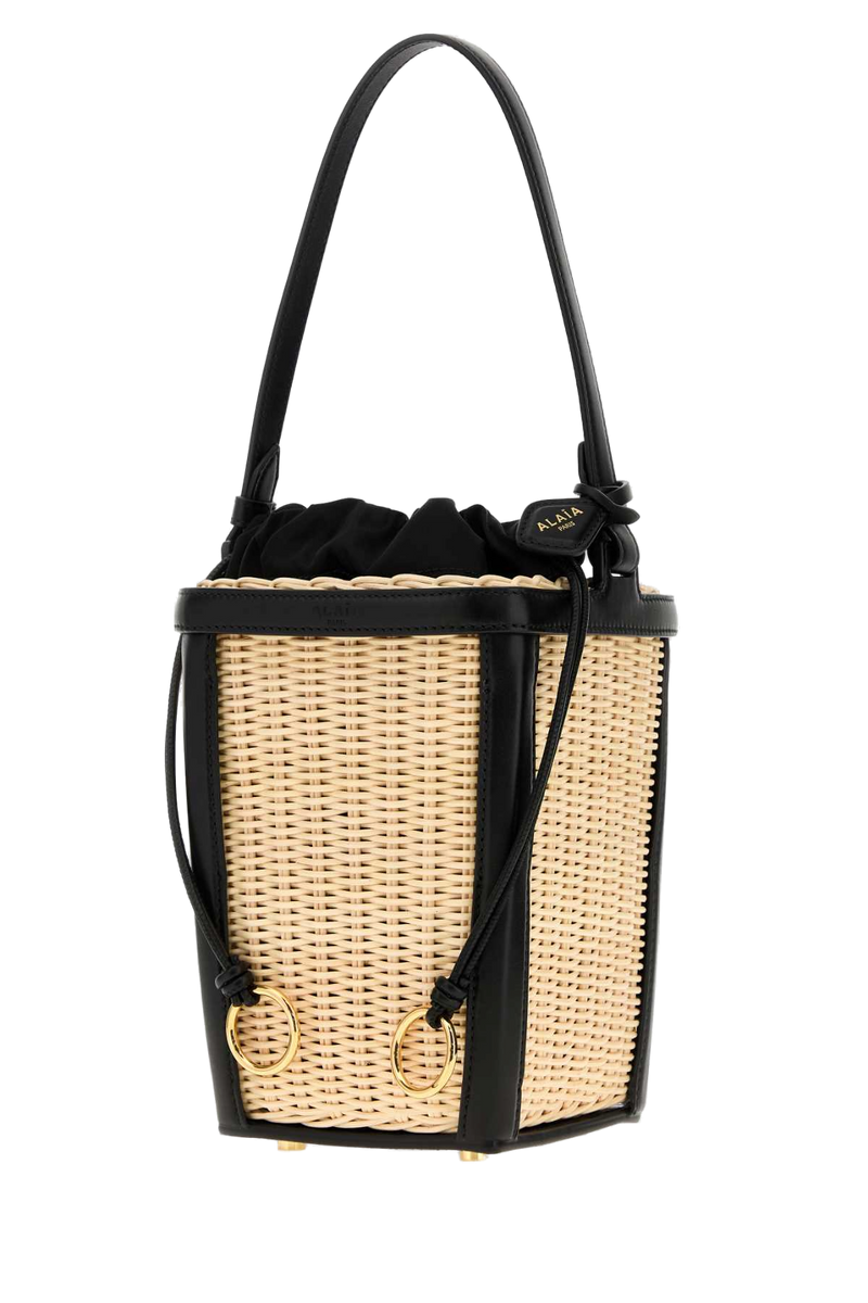 Alaia Bucket Bag — Black