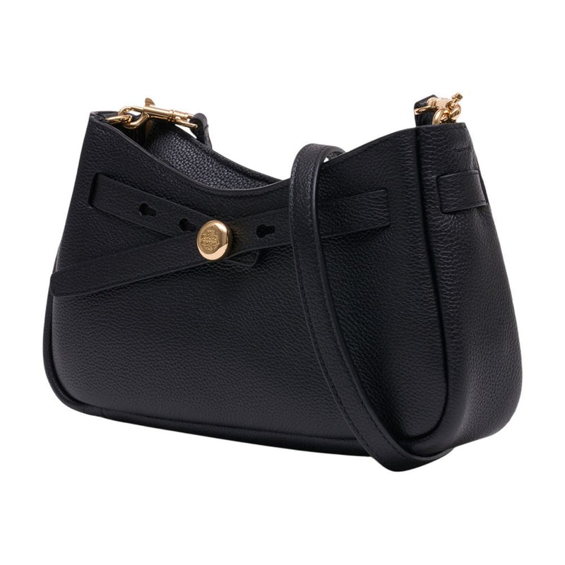 Tory Burch Romy Crossbody Bag — Black Calfskin