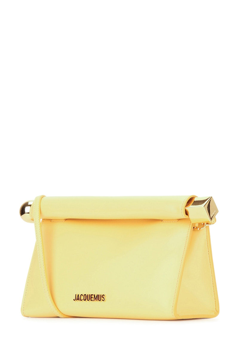 Jacquemus Rond Shoulder Bag — Yellow Leather