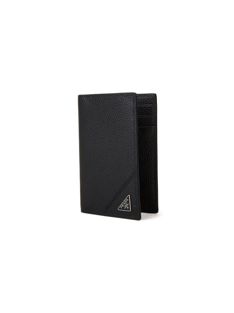Prada Calfskin Wallet — Black