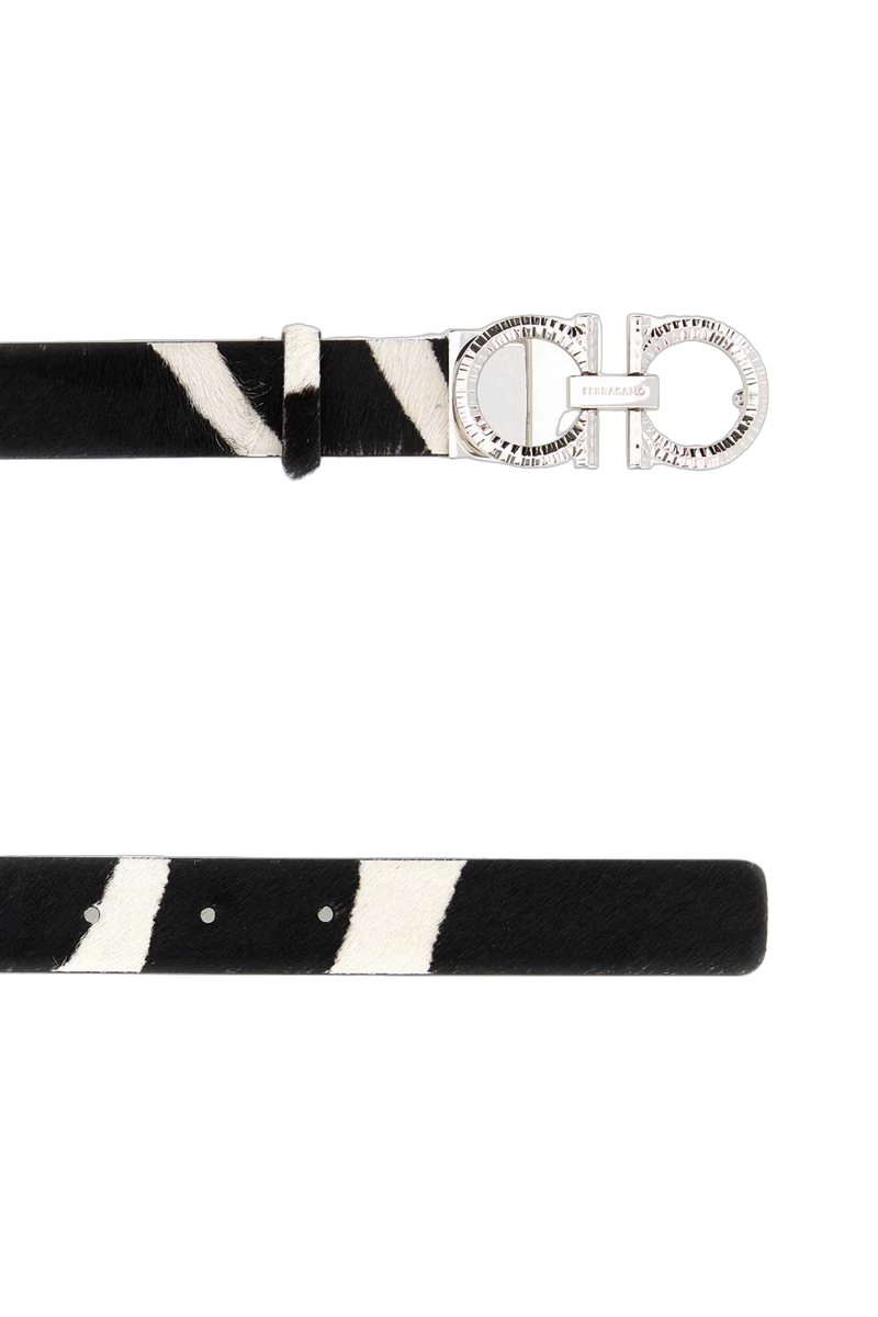 Ferragamo Bianconero Belt — Multicolor