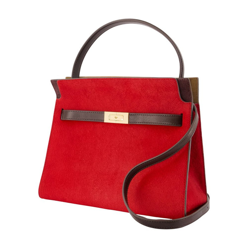 Tory Burch Top Handle Bag — Red Calfskin
