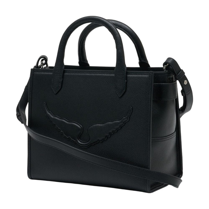 Zadig & Voltaire Tote Bag — Black Calfskin