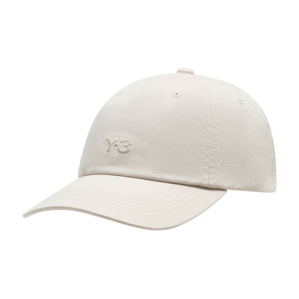 Y-3 Kt3213 Cotton Baseball Cap — White Caps