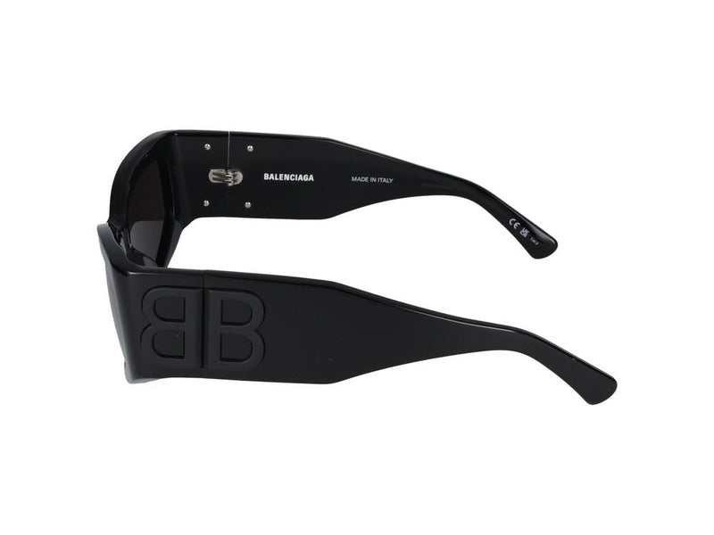 Balenciaga Bb0321s Sunglasses — Black Acetate