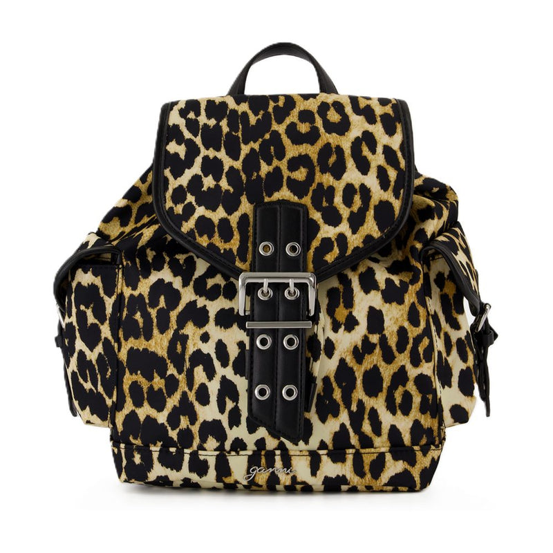 Ganni Bucky Backpack — Multicolor Nylon