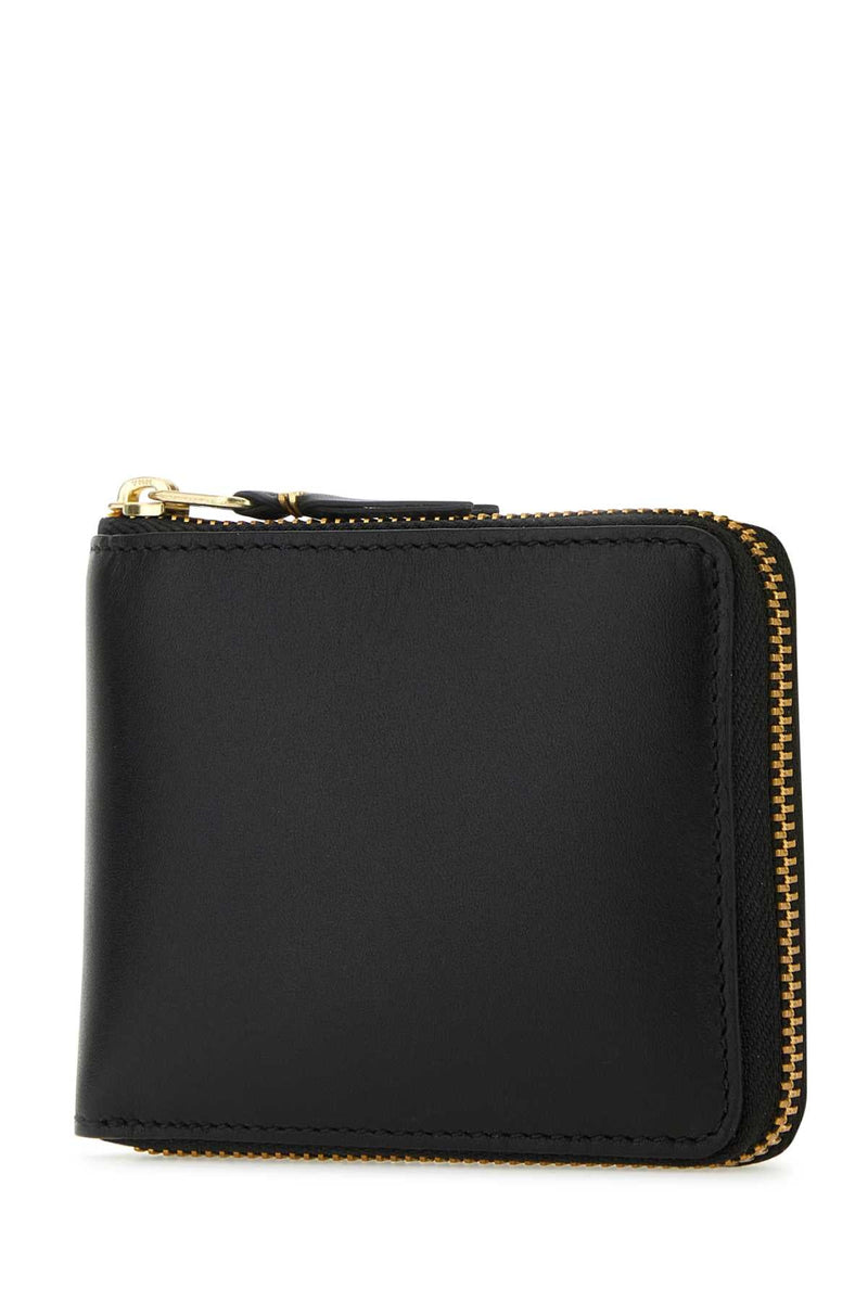 Comme Des Garçons Wallet — Black Exterior: Leather