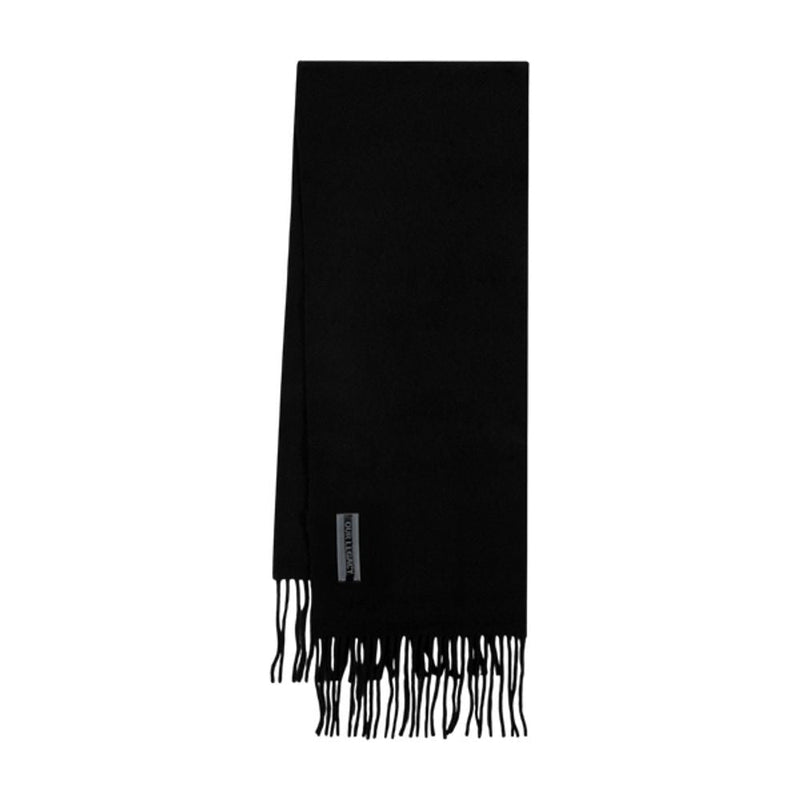 Our Legacy Estate Scarf — Black Wool Scarfs